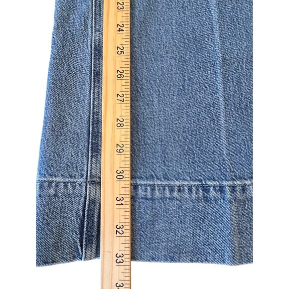 NWT J.Crew Wide-Leg Trouser Jeans Size 29 Chambray Blue High Rise 5-Pocket Style - Picture 10 of 10